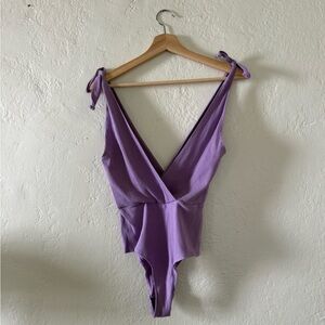 Reformation Lilac Bodysuit (size Medium)